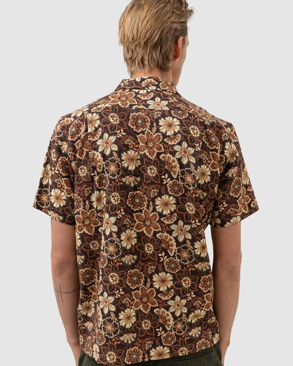 MENS CANTABRIA LINEN SHORT SLEEVE SHIRT