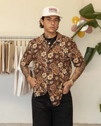 MENS CANTABRIA LINEN SHORT SLEEVE SHIRT