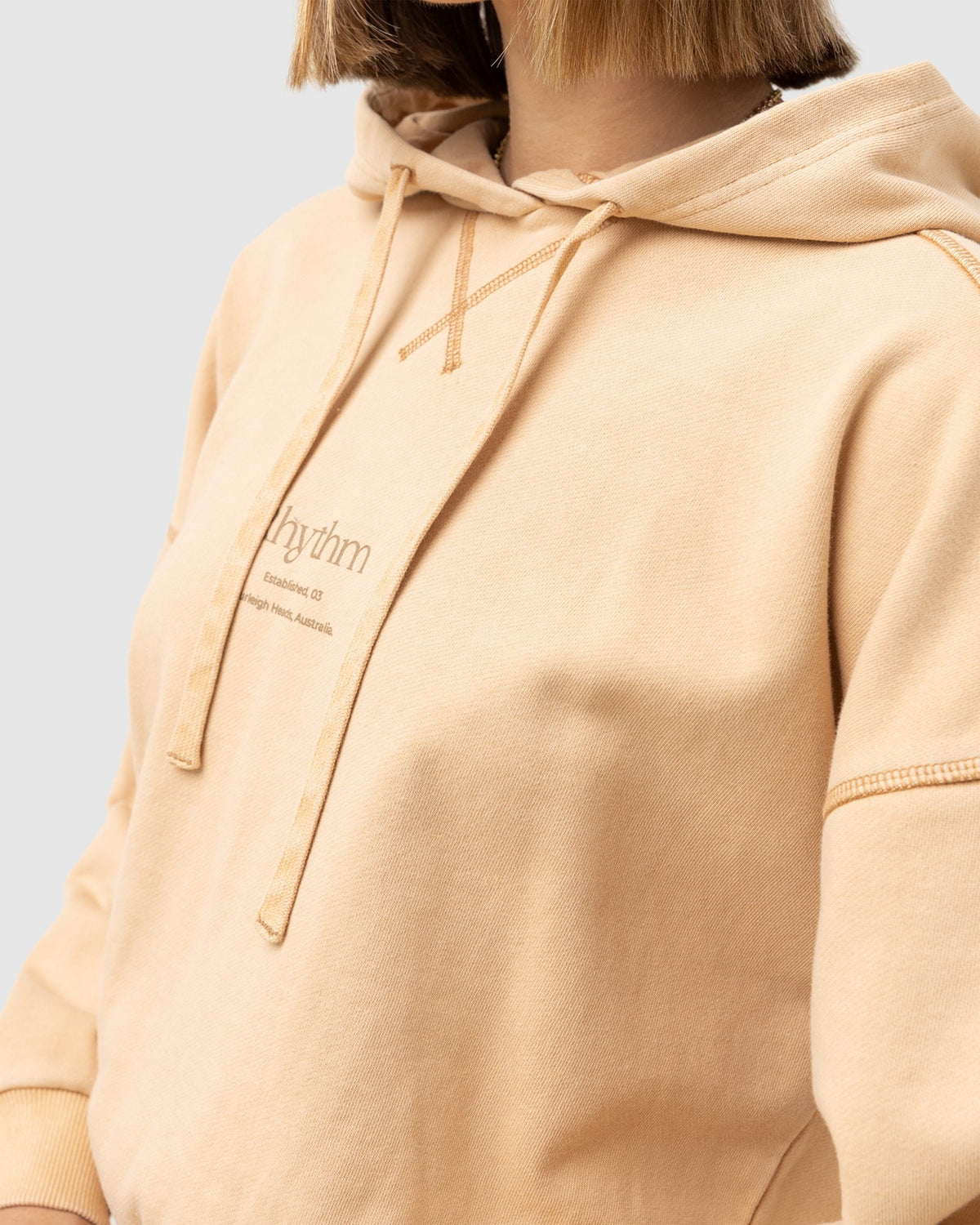 WOMENS RHYTHM CORE FLEECE HOODIE