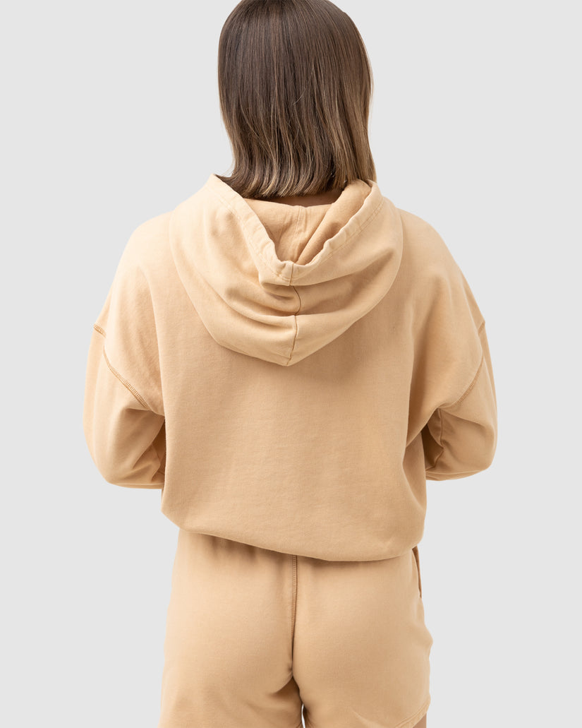 WOMENS RHYTHM CORE FLEECE HOODIE