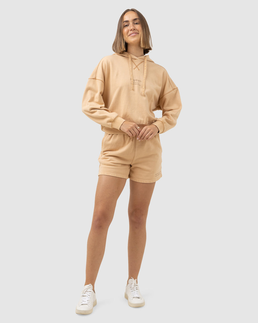 WOMENS RHYTHM CORE FLEECE HOODIE