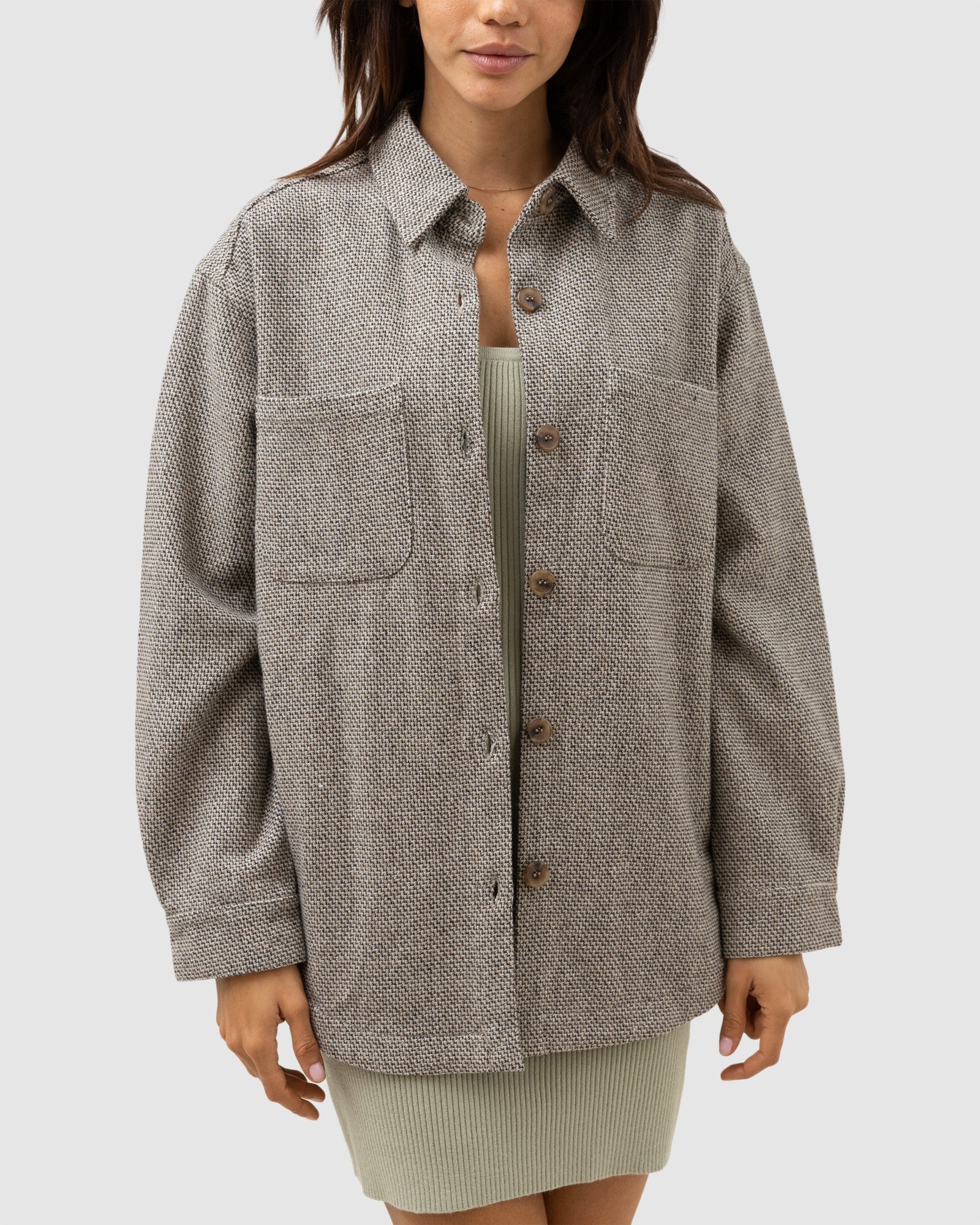 Buy WOMENS CANYON SHACKET by Rhythm | Surf Dive 'n Ski