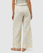 WOMENS PALOMA FLORAL WIDE LEG PANTS