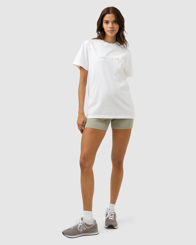 WOMENS CASA DEL SOL BOYFRIEND T-SHIRT