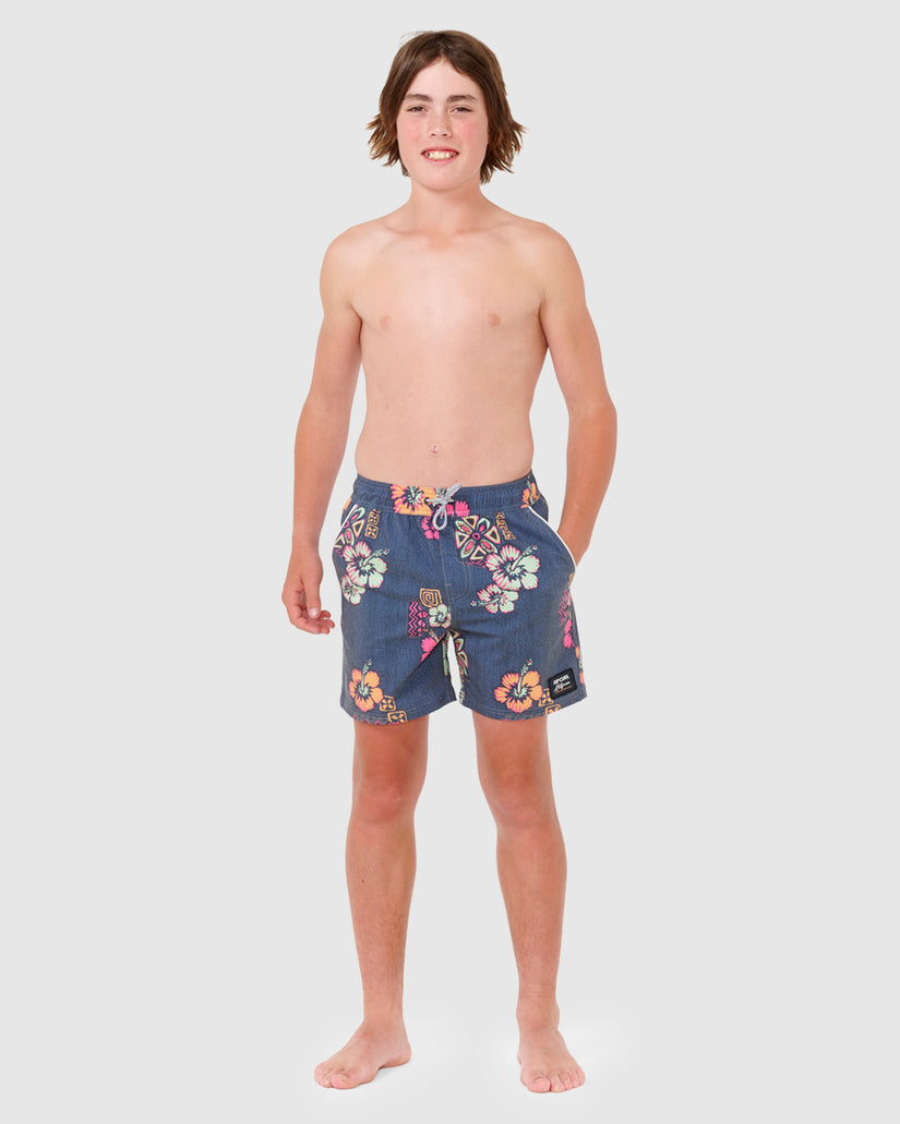 BOYS 8-16 HOFFMAN VOLLEY BOARDSHORTS