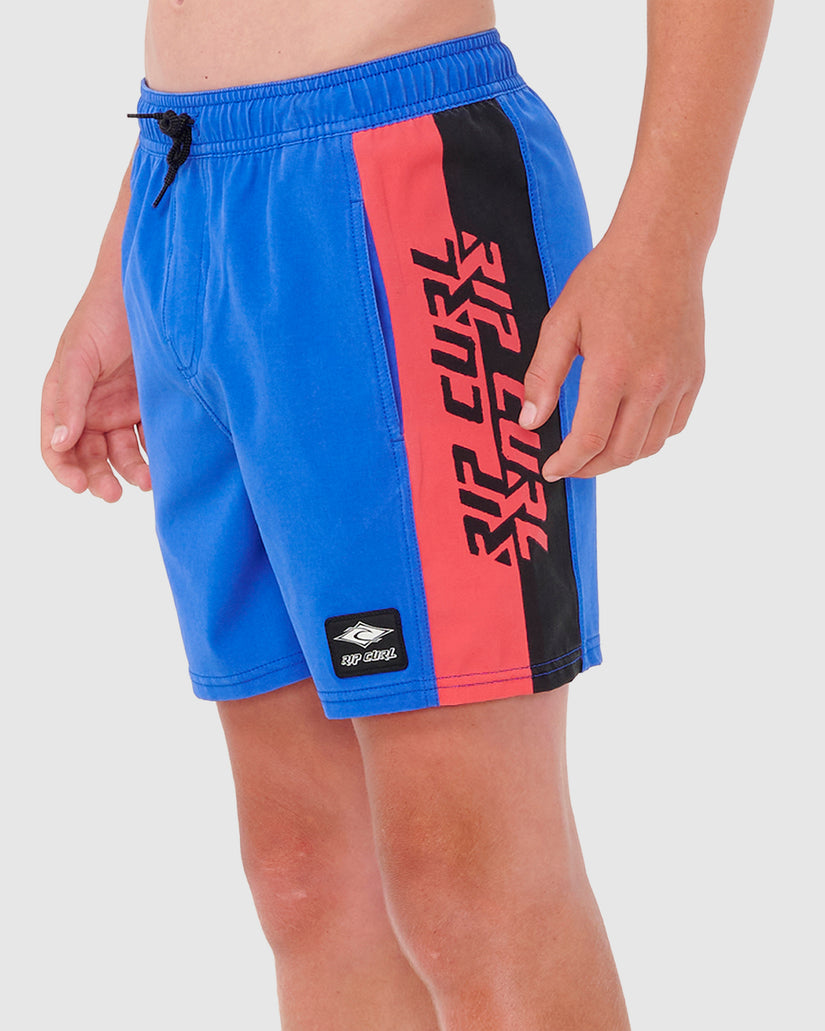 BOYS 8-16 SIDEWAYS VOLLEY BOARDSHORTS