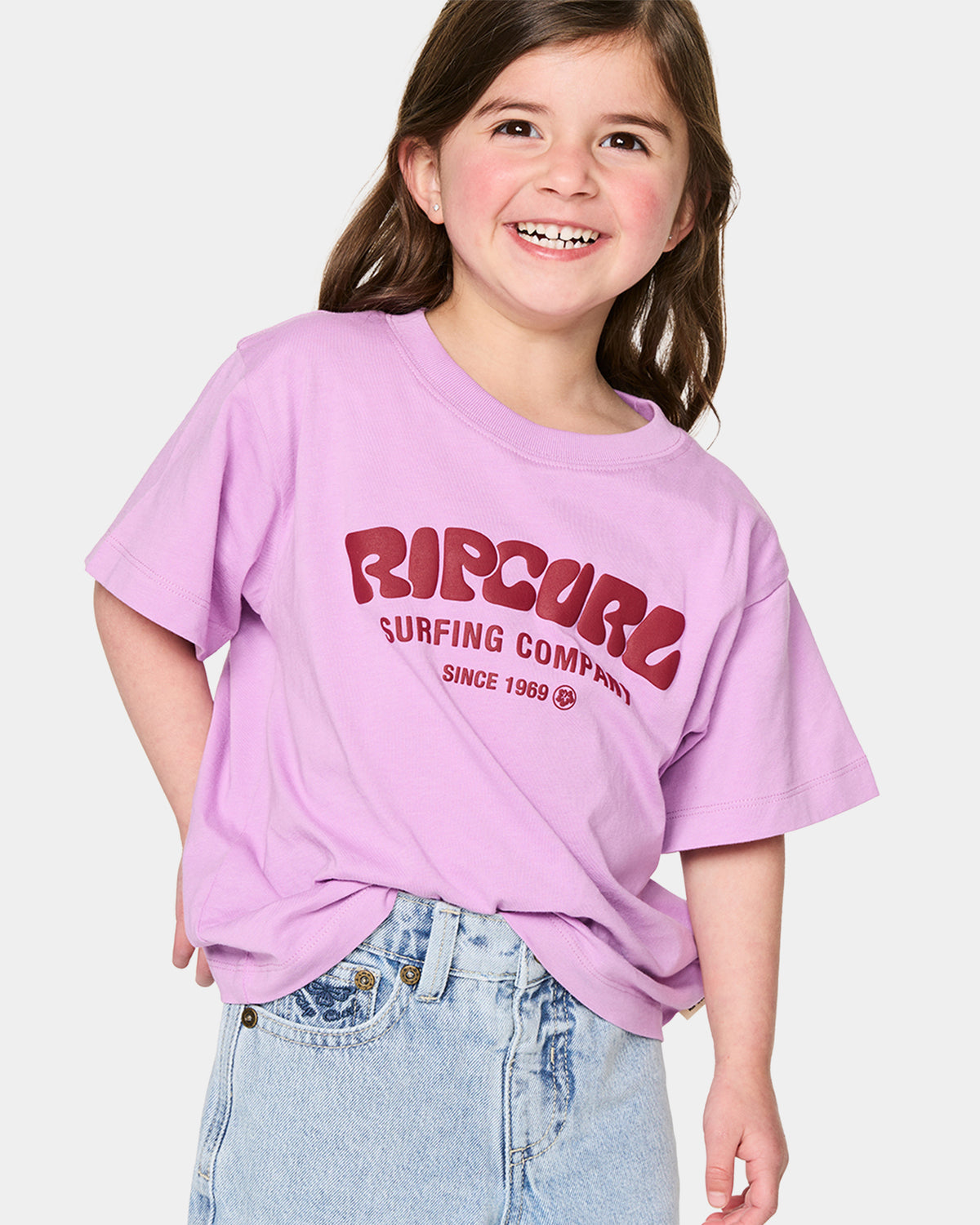 Girls 2-7 Surf Puff Standard T-Shirt