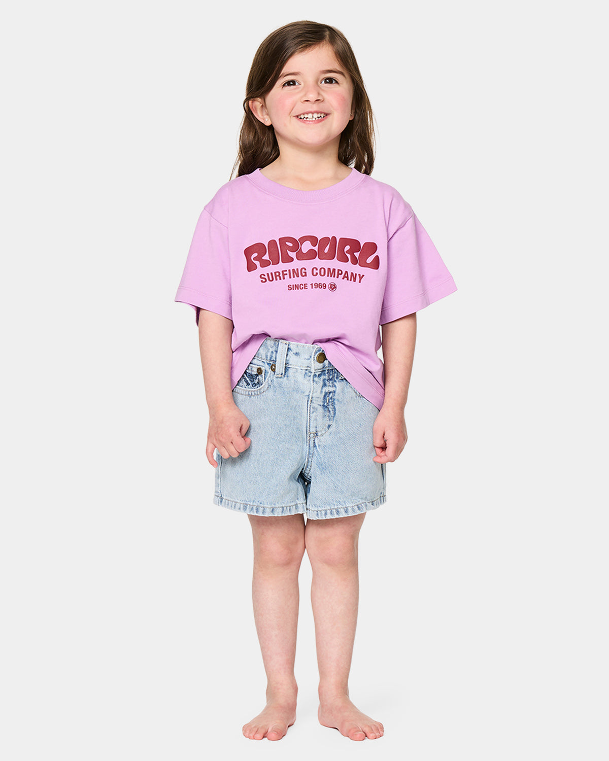 Girls 2-7 Surf Puff Standard T-Shirt