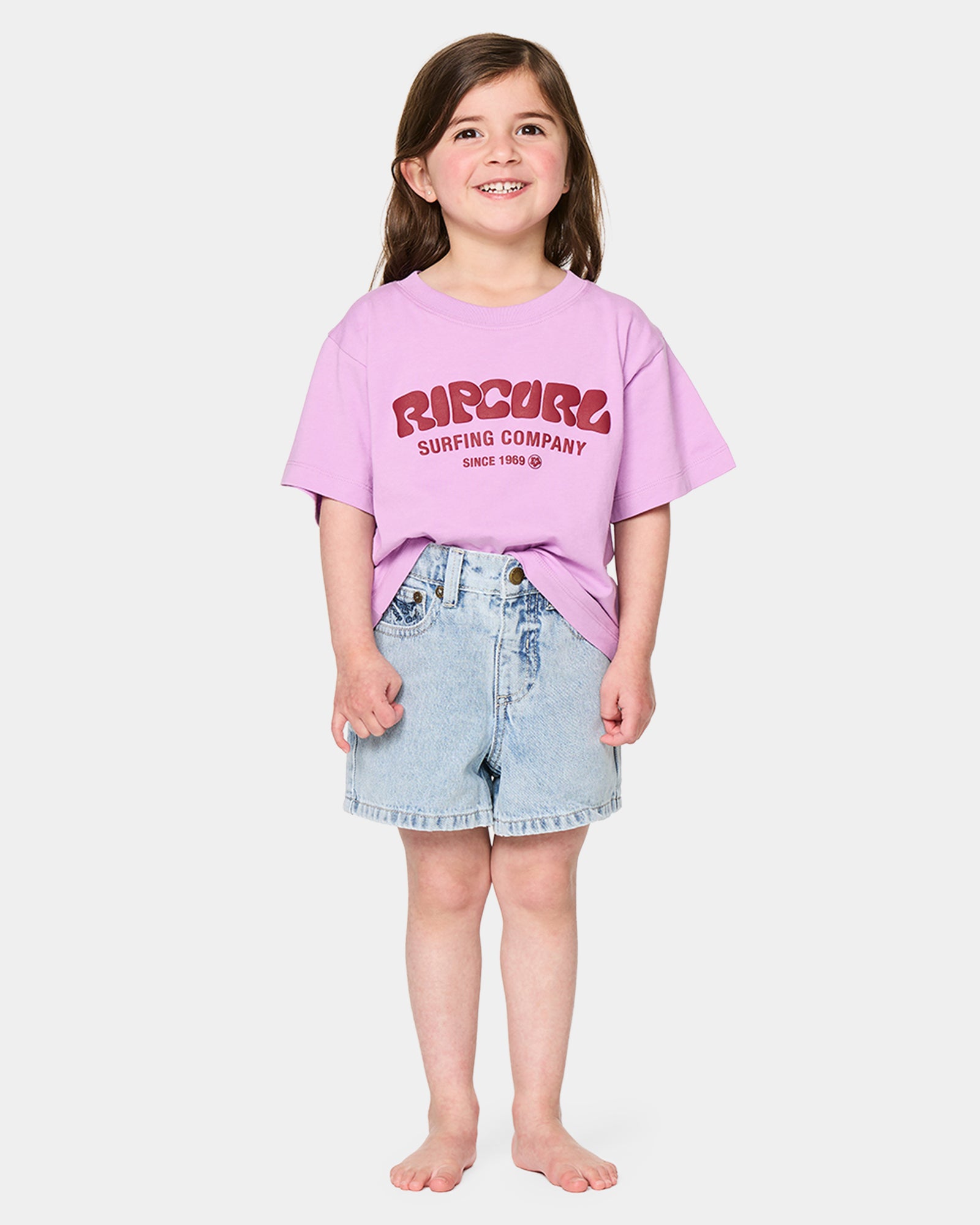 Girls 2-7 Surf Puff Standard T-Shirt
