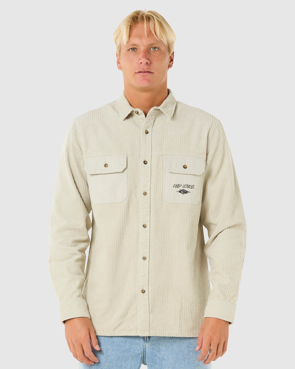 Mens Raw Energy Cord Long Sleeve Shirt