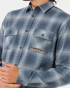 Mens Super Computer Long Sleeve Flannel Shirt