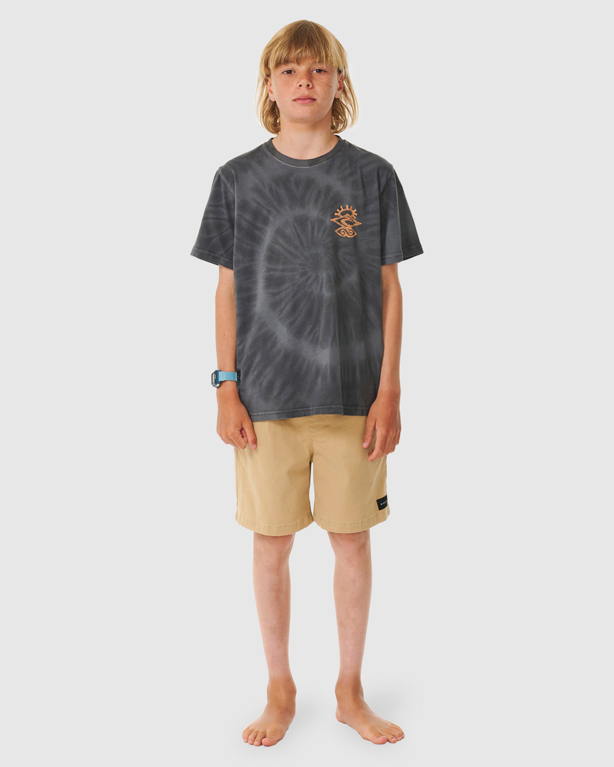 BOYS 8-16 SHRED ROCK TIE DYE T-SHIRT