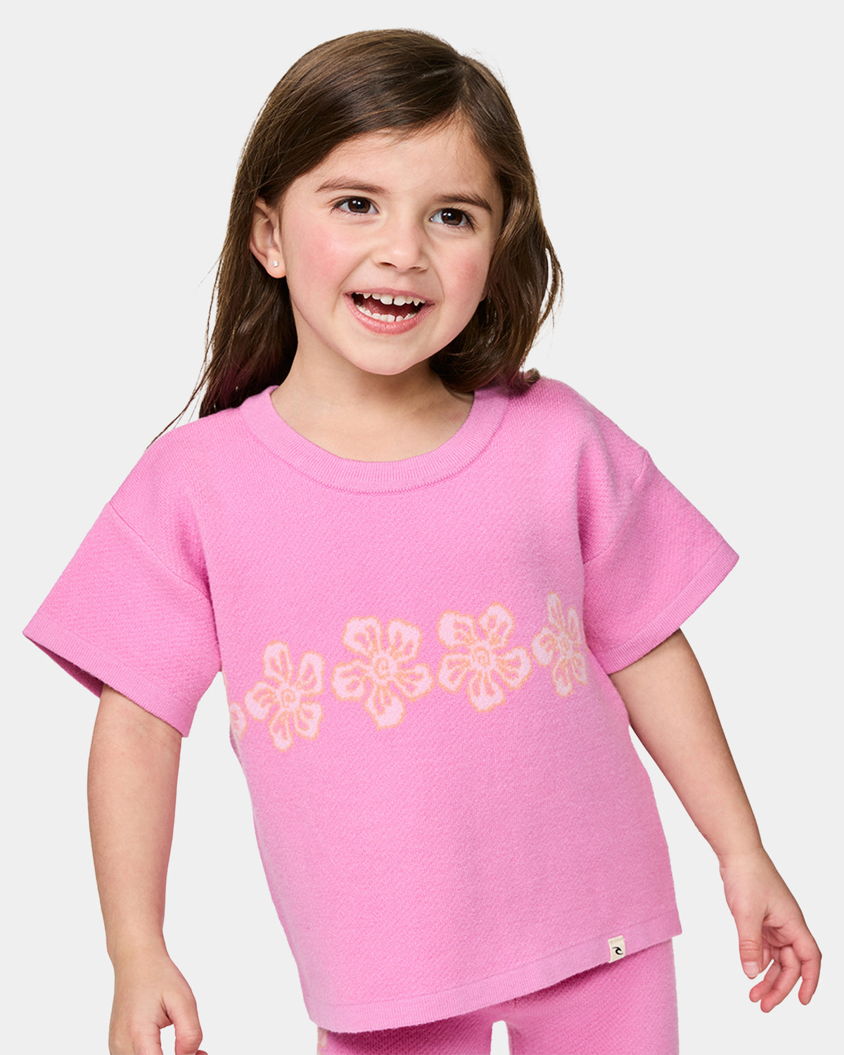 Girls 2-7 Sunshine Jacquard T-Shirt