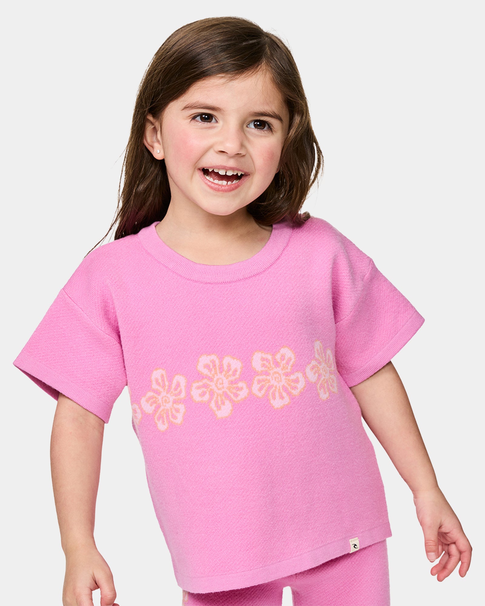 Girls 2-7 Sunshine Jacquard T-Shirt