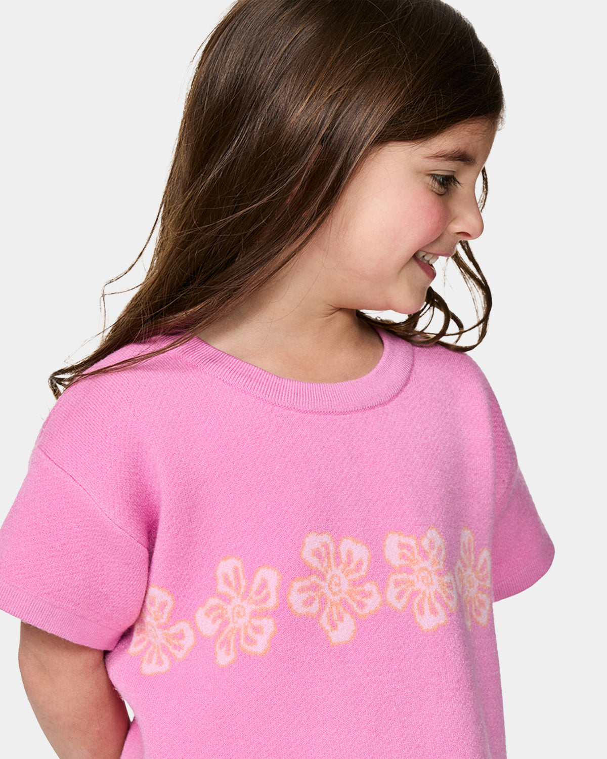 Girls 2-7 Sunshine Jacquard T-Shirt