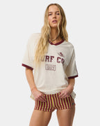 Womens Retro Swell Terry Walkshorts
