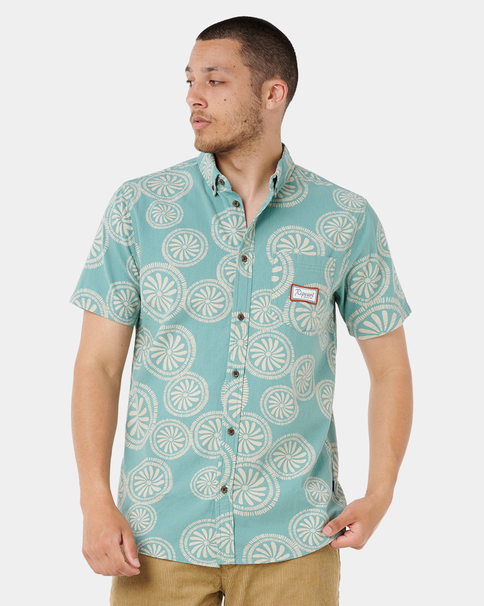 Mens Mod Cali Short Sleeve Shirt