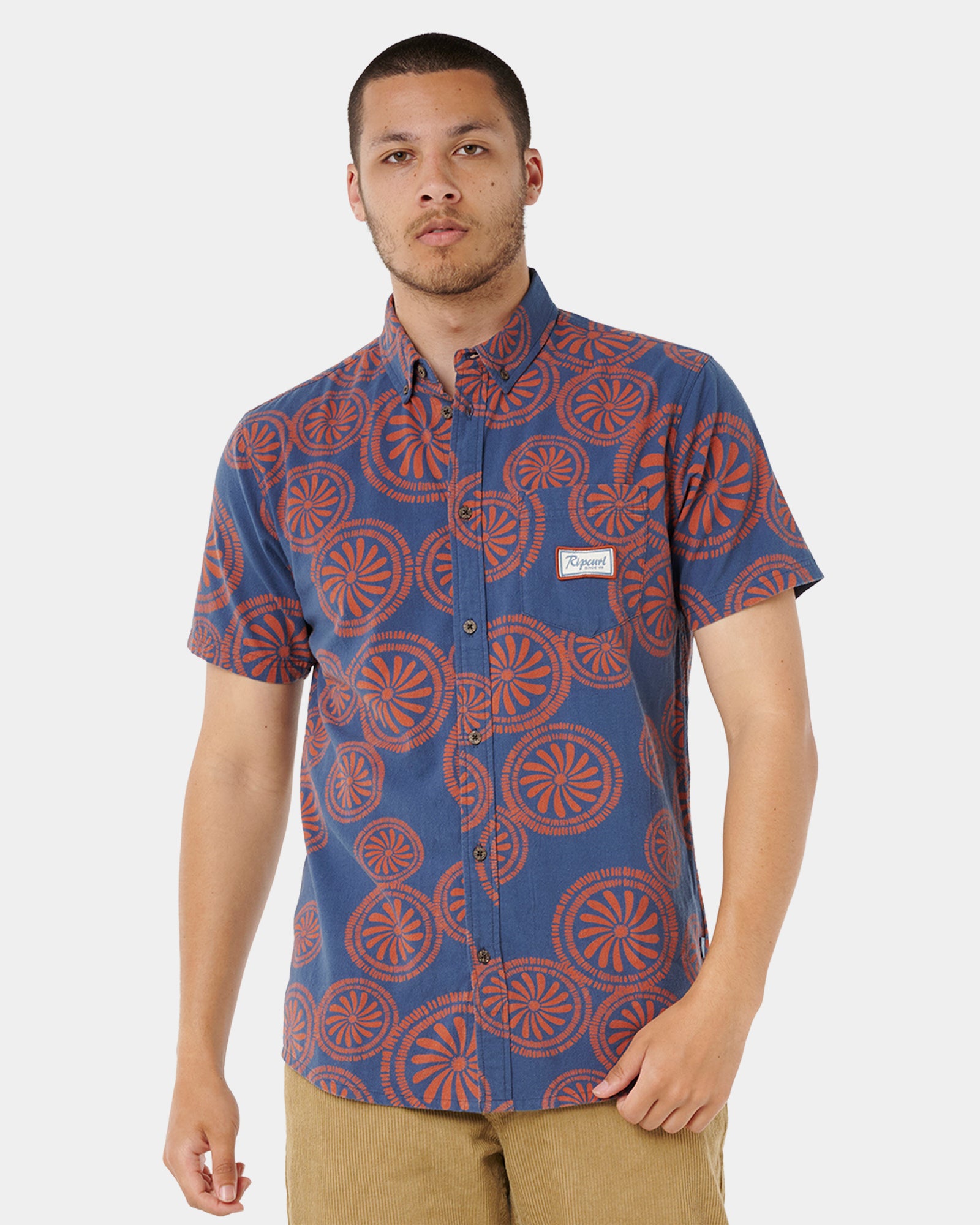 Mens Mod Cali Short Sleeve Shirt