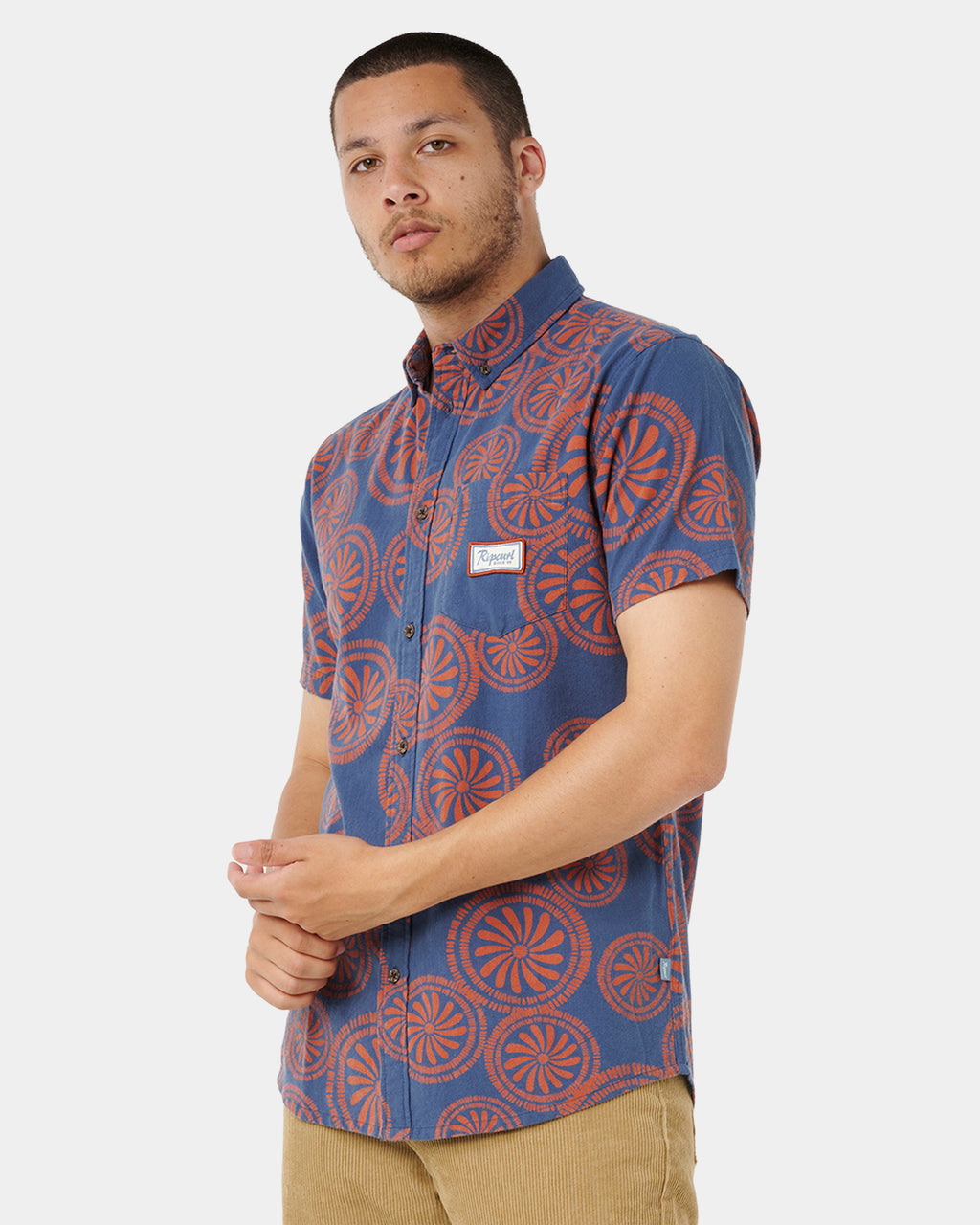 Mens Mod Cali Short Sleeve Shirt