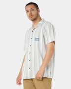 Mens Mod Cali Stripe Short Sleeve Shirt