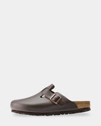 Mens Boston Smooth Leather Clog