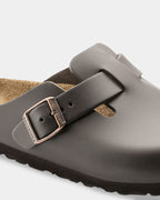 Mens Boston Smooth Leather Clog