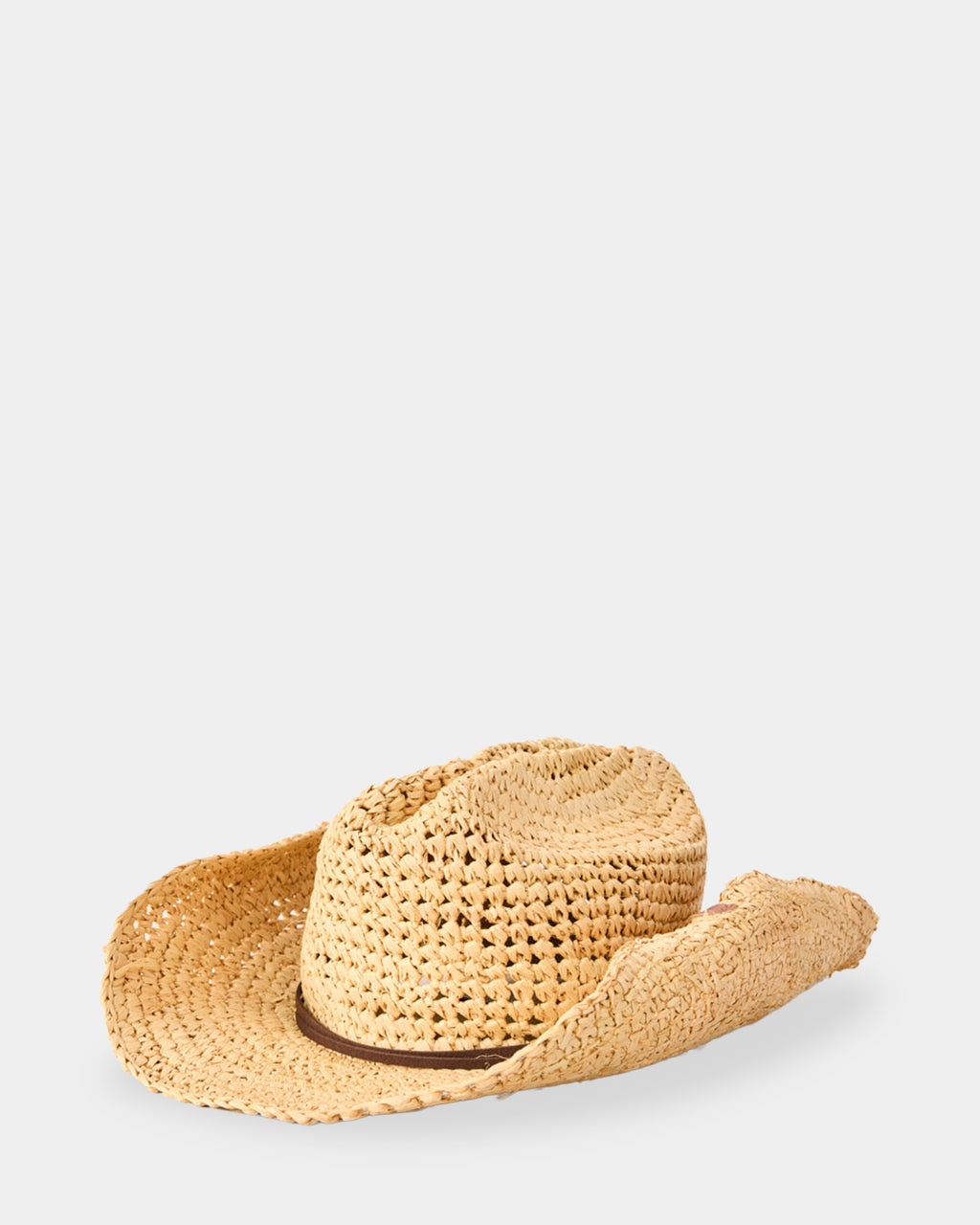 Womens Crushable Cowgirl Straw Hat