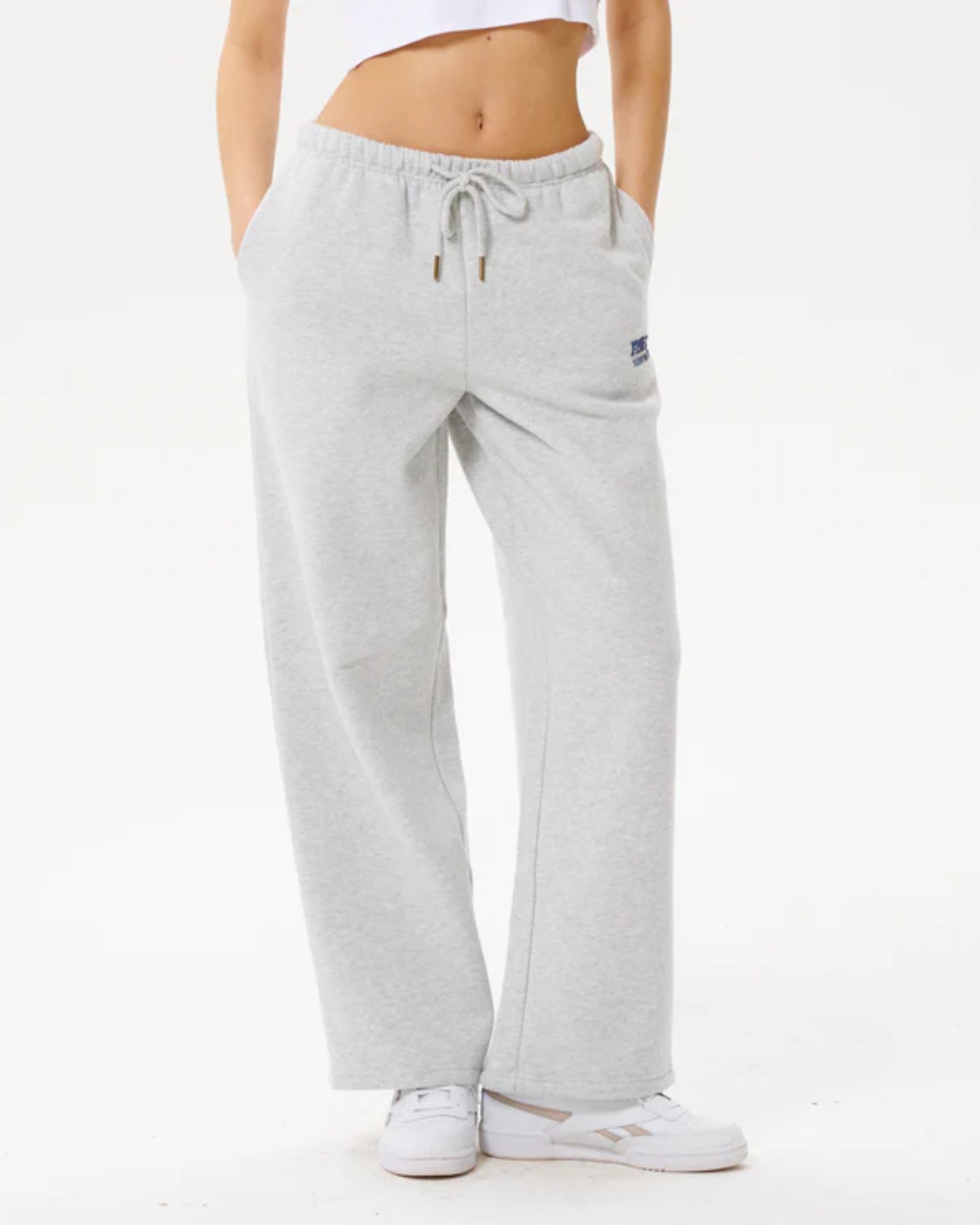 Womens Surf Puff Wide Leg Trackpants