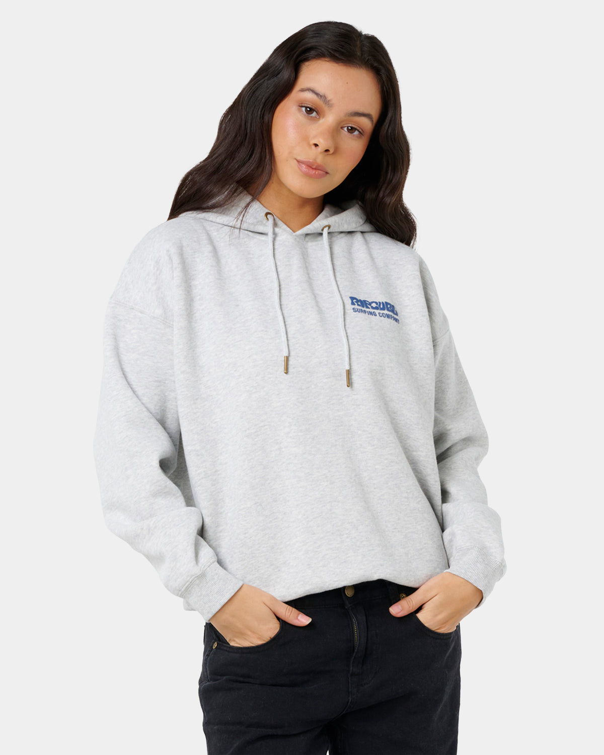 Womens Surf Puff Heritage Pullover Hoodie