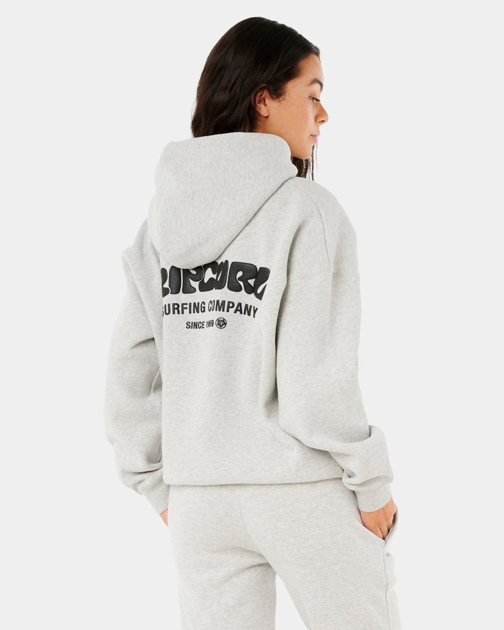 Womens Surf Puff Heritage Pullover Hoodie
