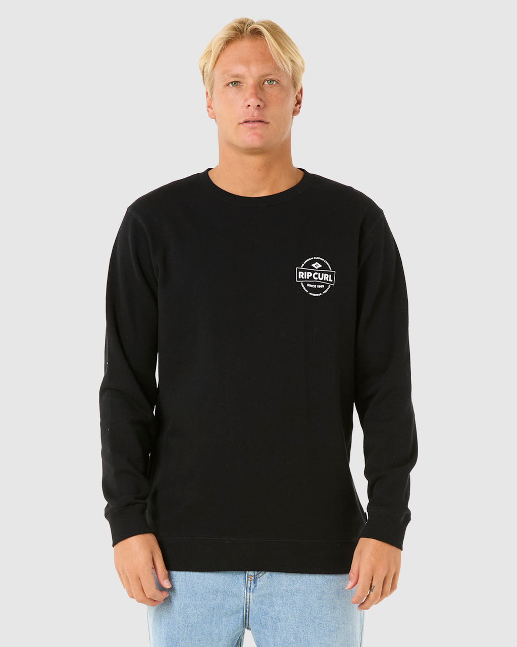 Mens Stapler Crew Neck