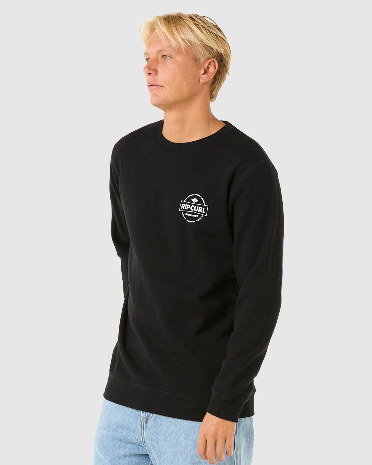 Mens Stapler Crew Neck