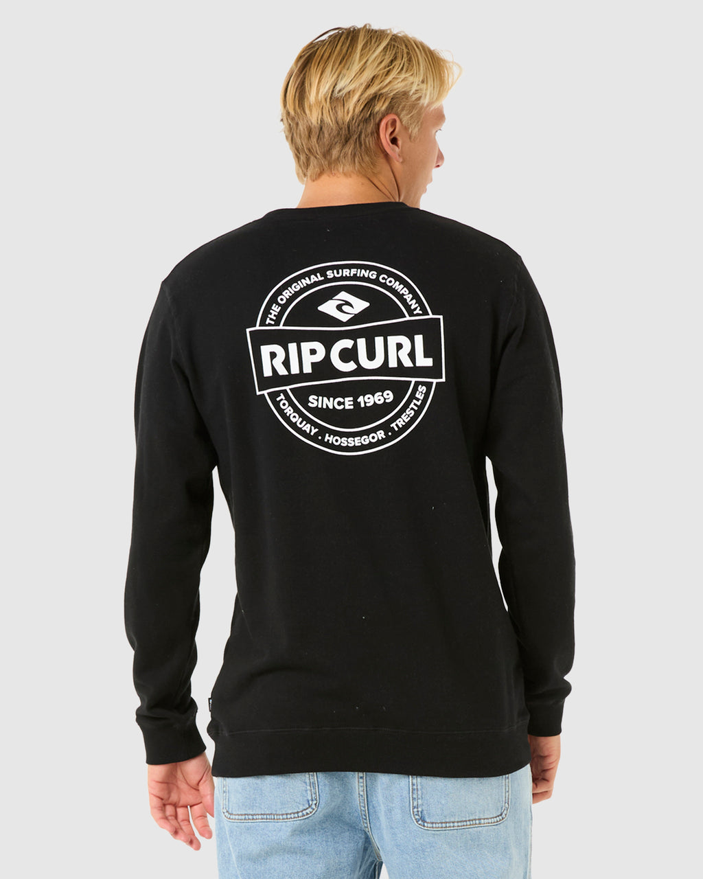 Mens Stapler Crew Neck