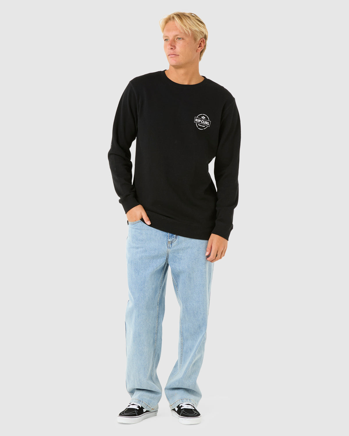 Mens Stapler Crew Neck