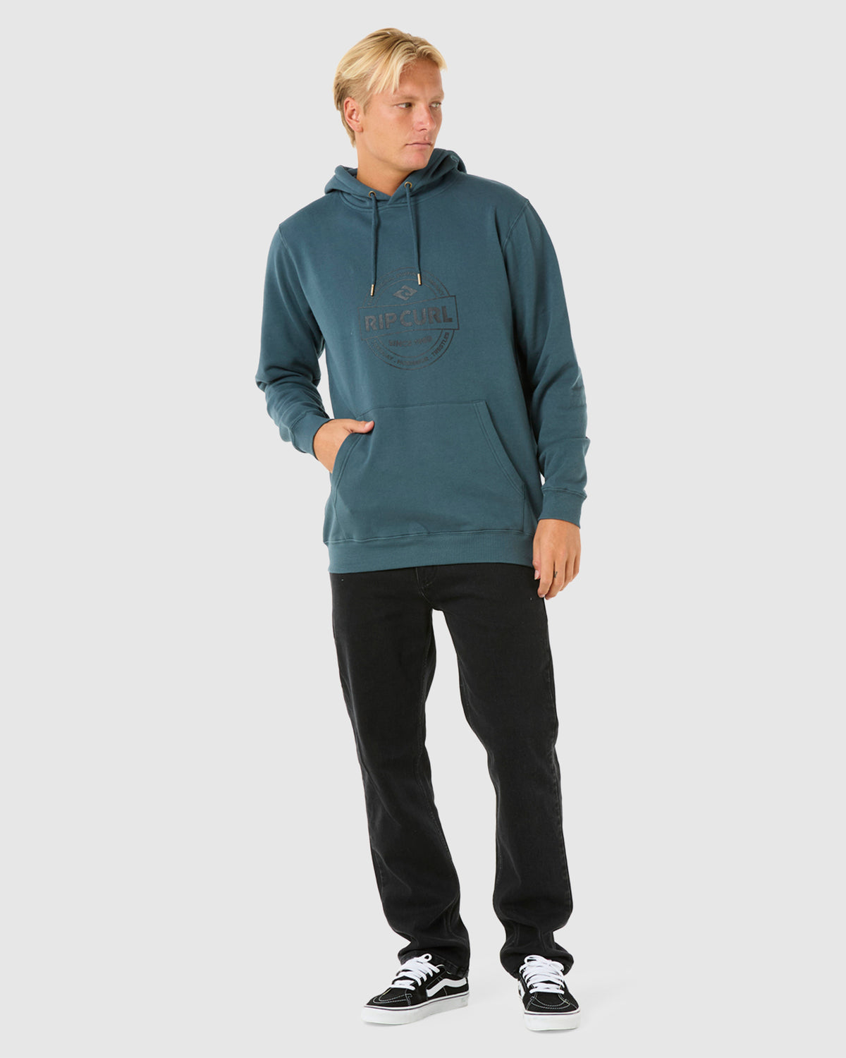 Mens Stapler Pullover Hoodie