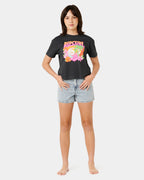 Girls 8-14 Tropical Dawn Crop T-Shirt