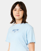 Girls 8-14 Tropical Dawn Rib T-Shirt