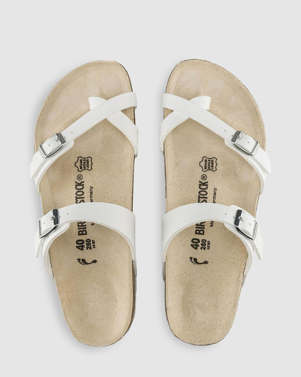 Mayari Birko-Flor Narrow Sandals
