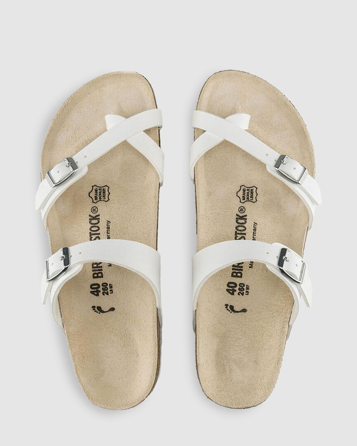 Mayari Birko-Flor Narrow Sandals