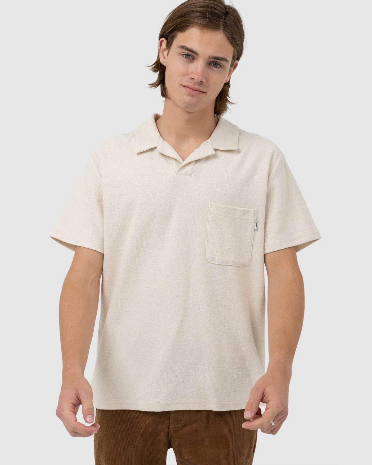 MENS VINTAGE TERRY POLO