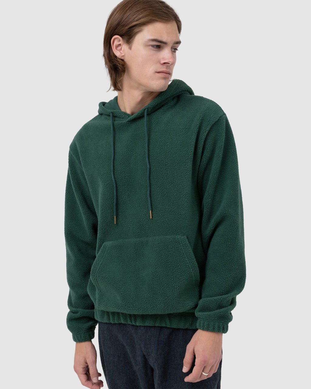 MENS REVERSE FLEECE HOODIE
