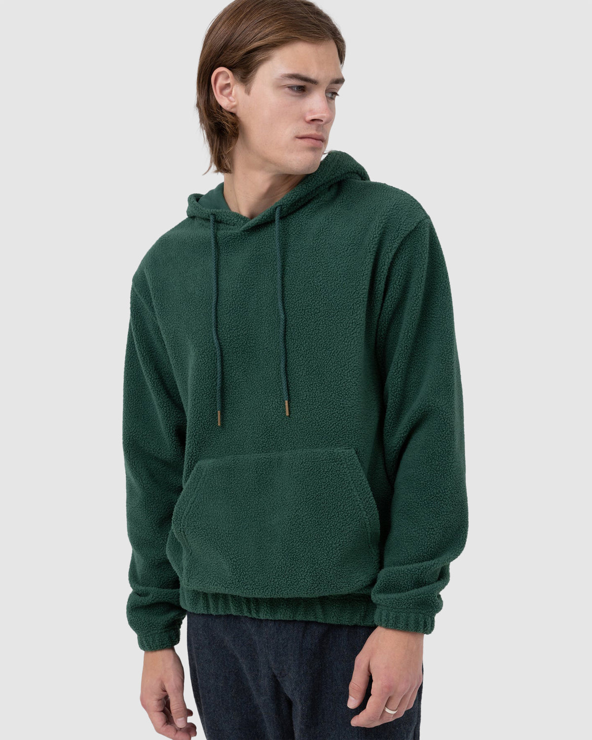 MENS REVERSE FLEECE HOODIE