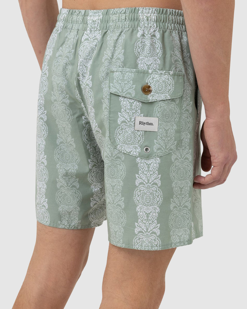MENS PINEAPPLE STRIPE BOARDSHORTS