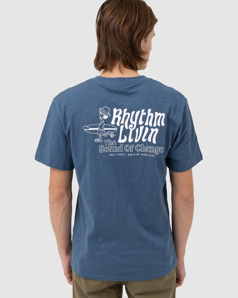 MENS LIVIN SLUB SHORT SLEEVE T-SHIRT