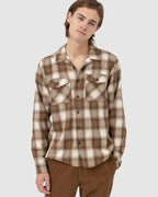 Mens Plaid Long Sleeve Shirt
