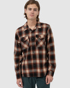 Mens Plaid Long Sleeve Shirt
