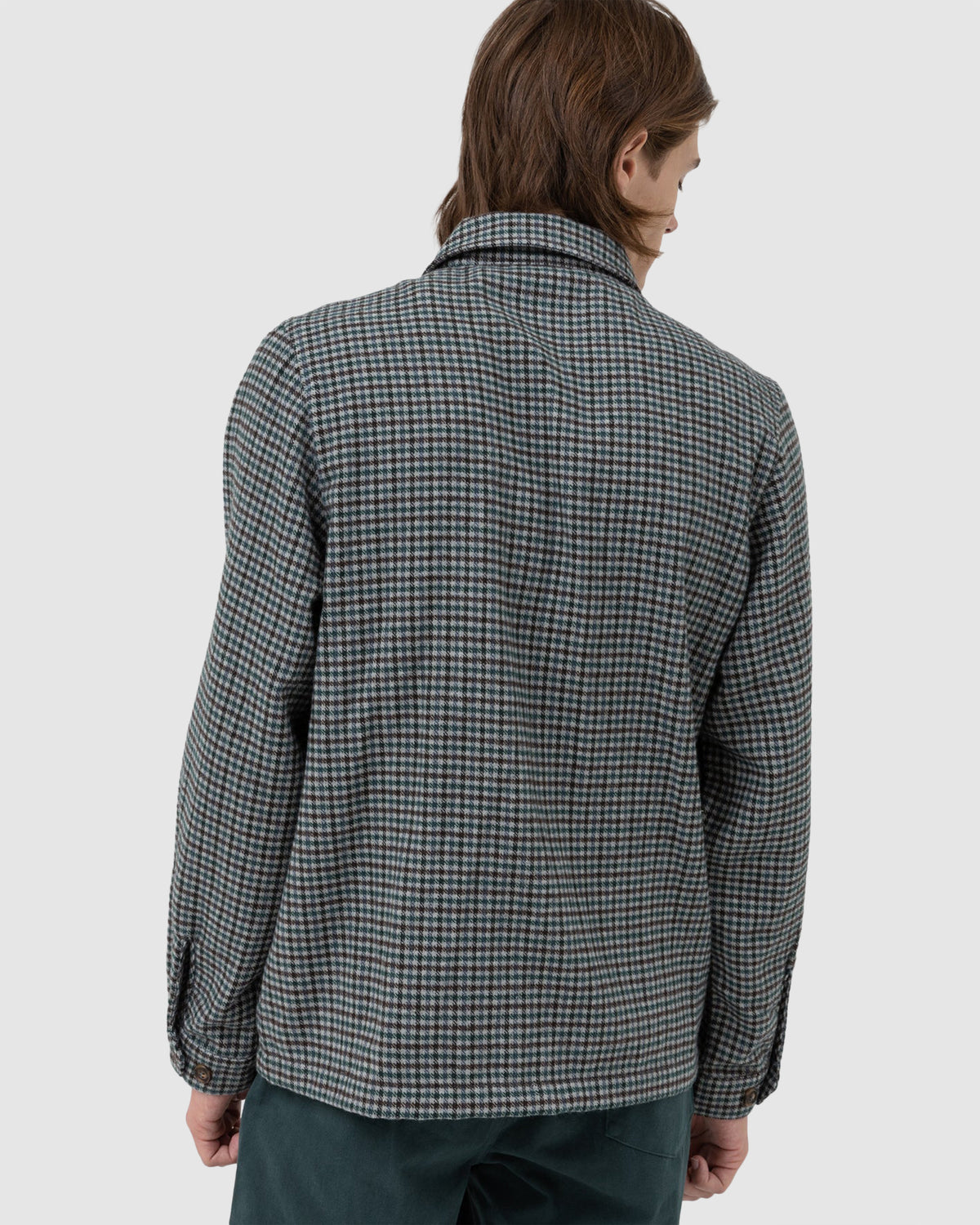 MENS CHECK LONG SLEEVE SHIRT