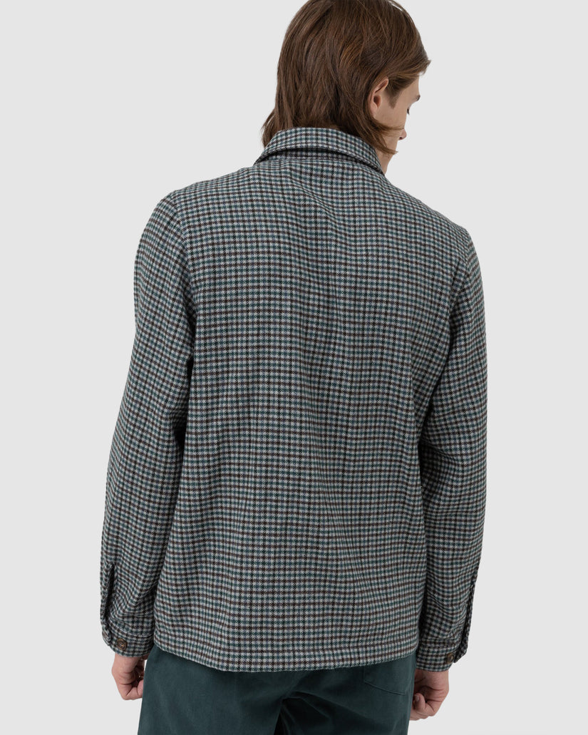 MENS CHECK LONG SLEEVE SHIRT
