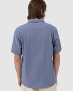 MENS DOBBY SHORT SLEEVE SHIRT