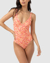 WOMENS ZADIE FLORAL UNDERWIRE ONE PIECE